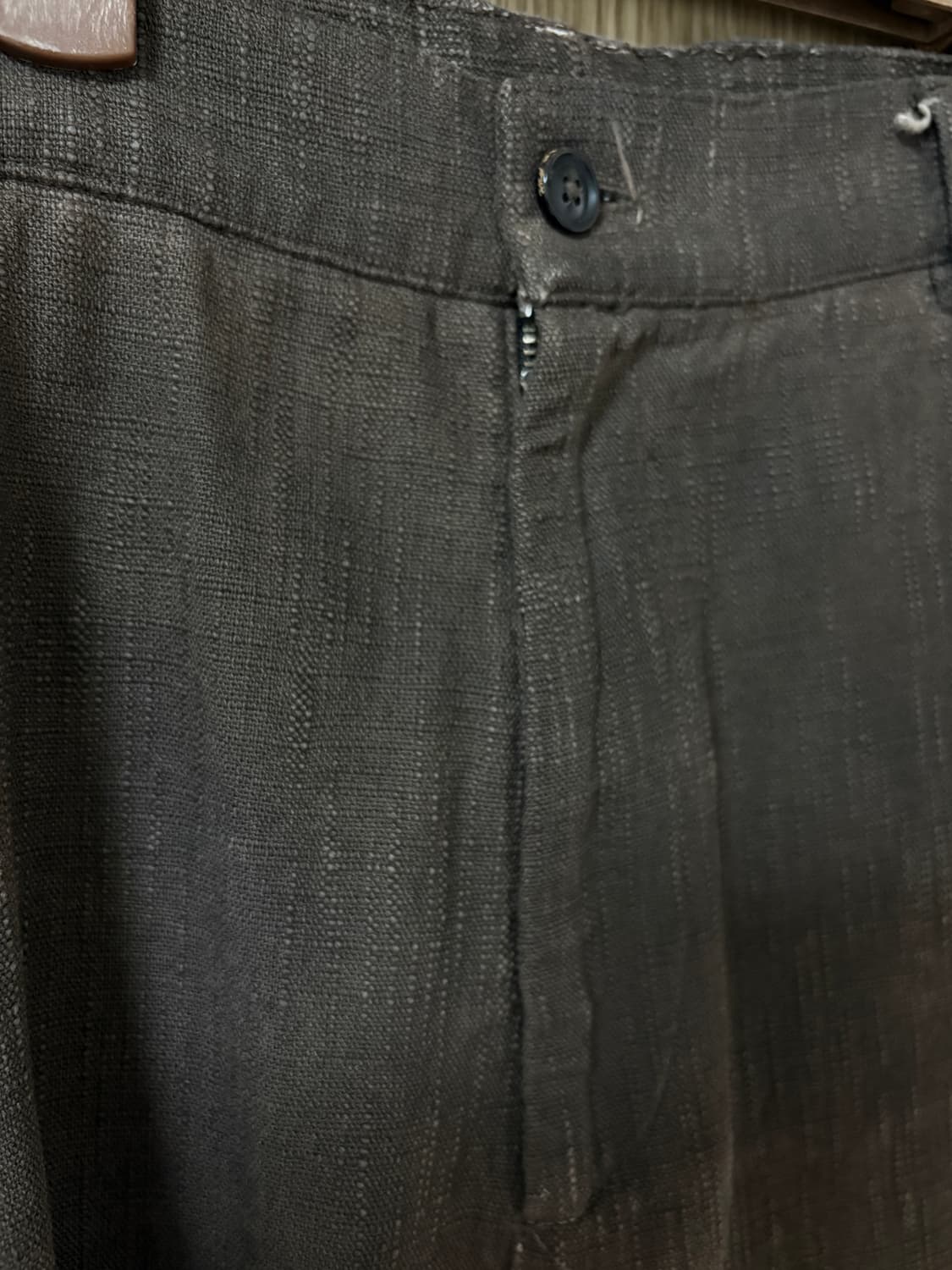 Mono prive. Dyed straight pants 상품이미지4