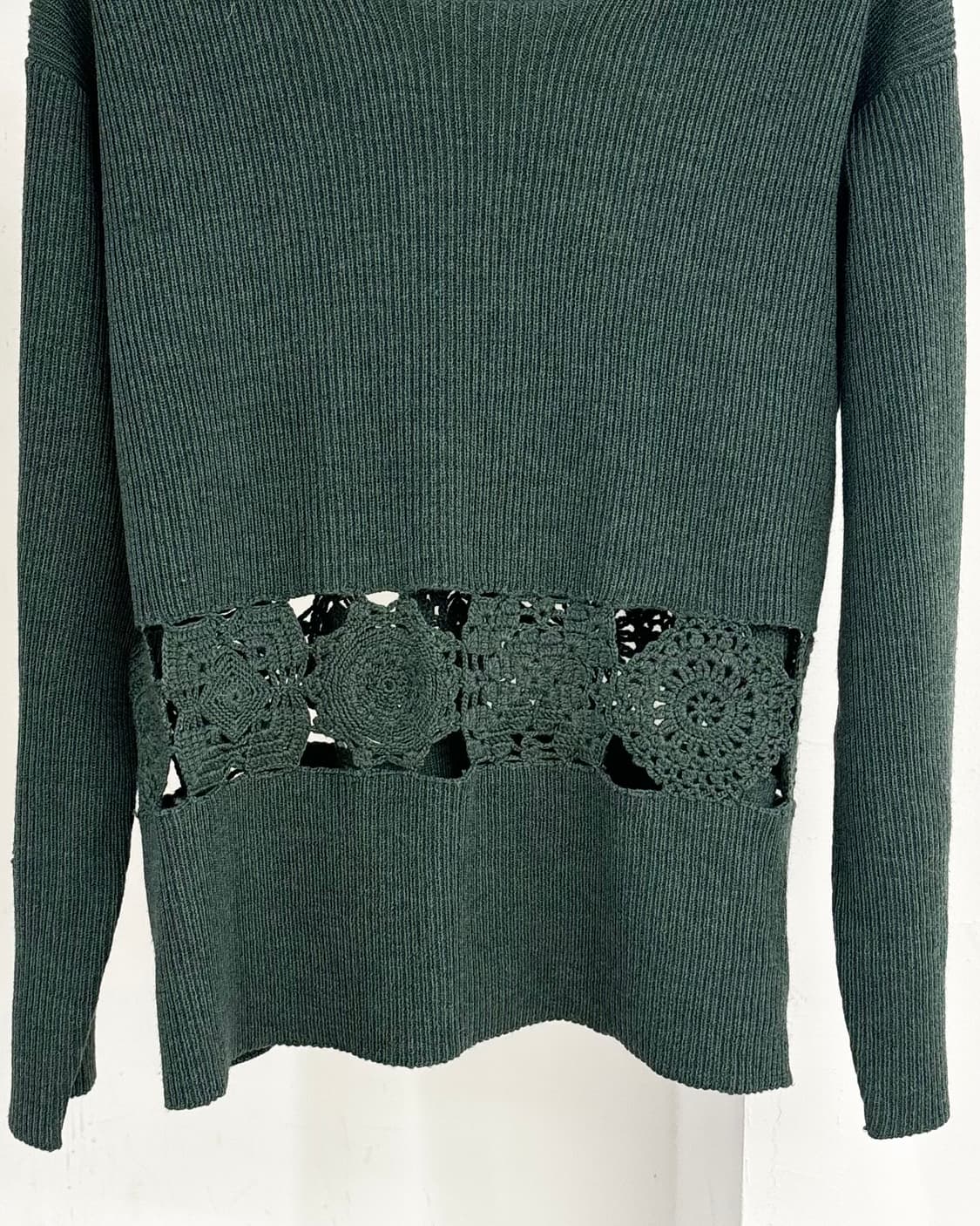 하이 스포팅 기어 그린 니트 상품이미지5