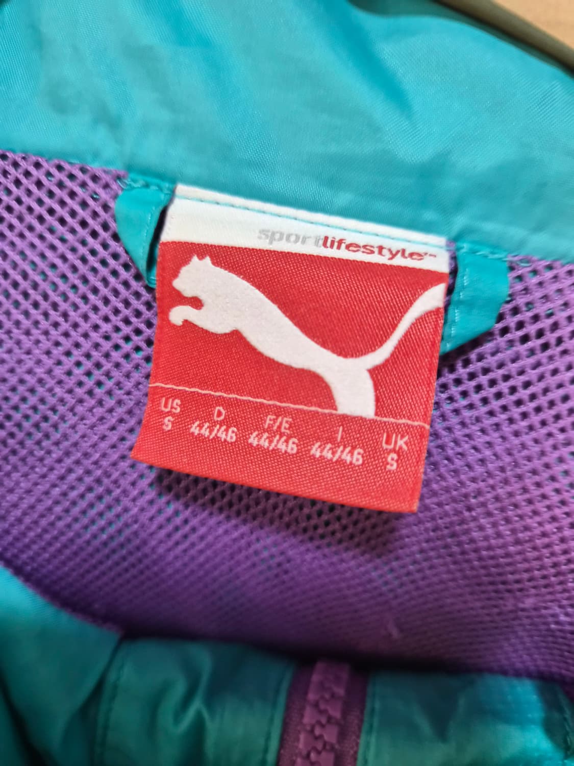 S) PUMA 퓨마 배색 바람막이 팝니다 상품이미지4