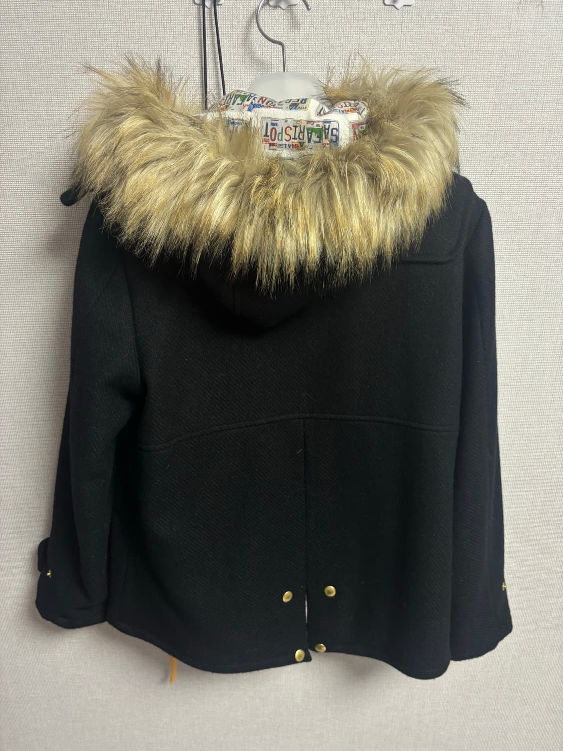 사파리스팟 1/2 레기온 모터스클럽 페이크퍼 더플 코트 상품이미지3