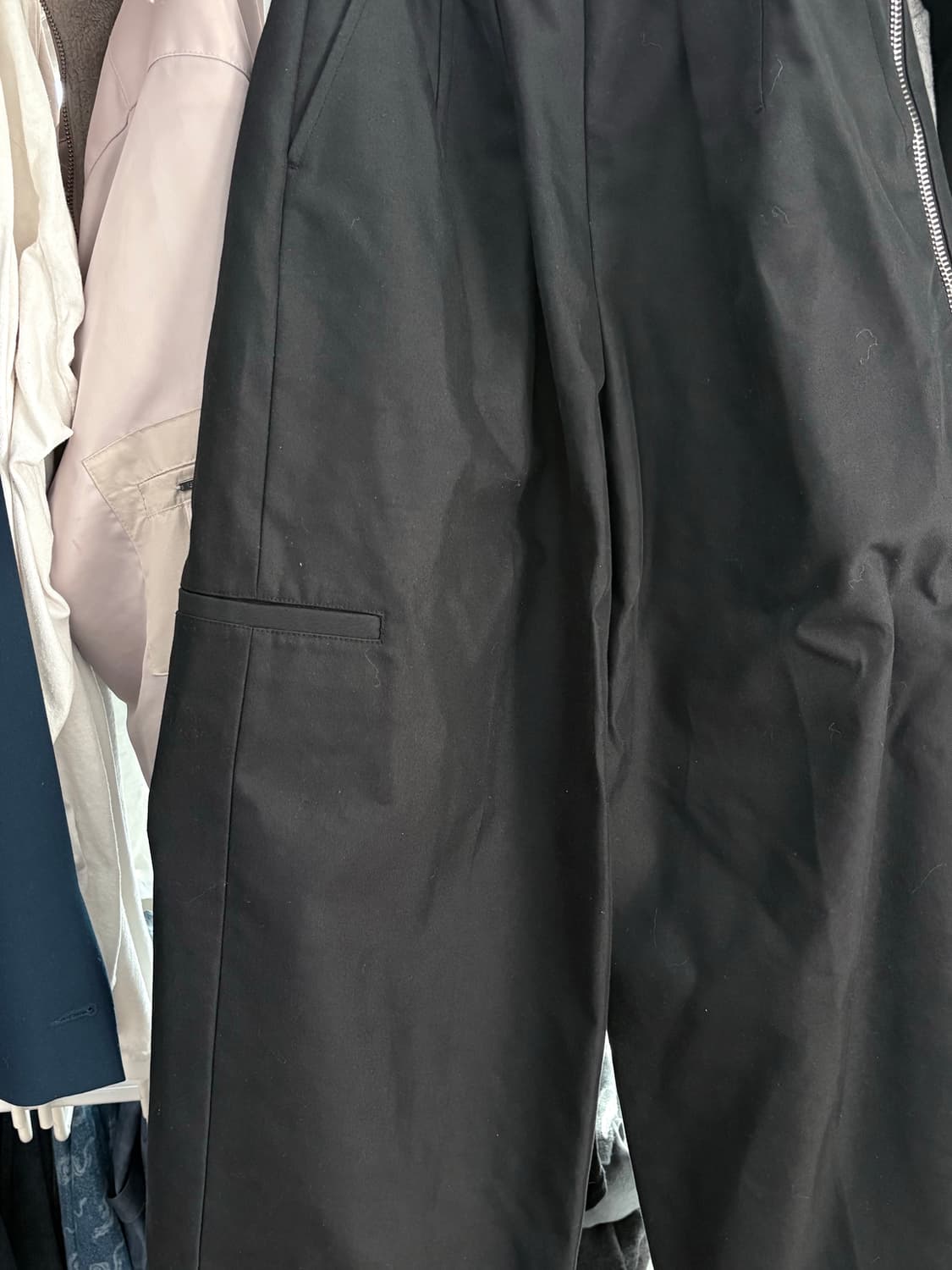 알렉산더왕 로고 캐롯 와이드팬츠 상품이미지3