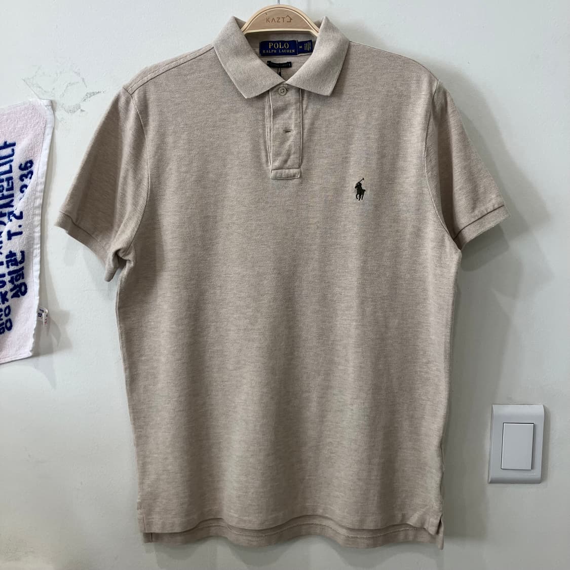 155 폴로 카라 반팔 pk 베이지 상품이미지2