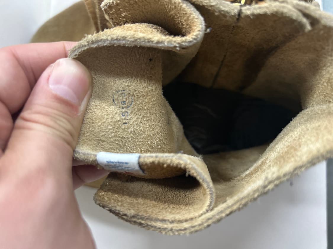 visvim 비즈빔 베이지 그리스목 지퍼 하이 부츠 275 상품이미지5