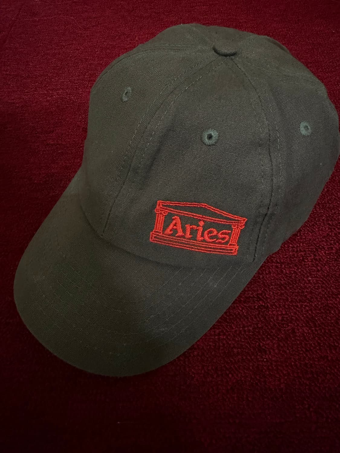 Aries 볼캡 카키 OS 상품이미지3