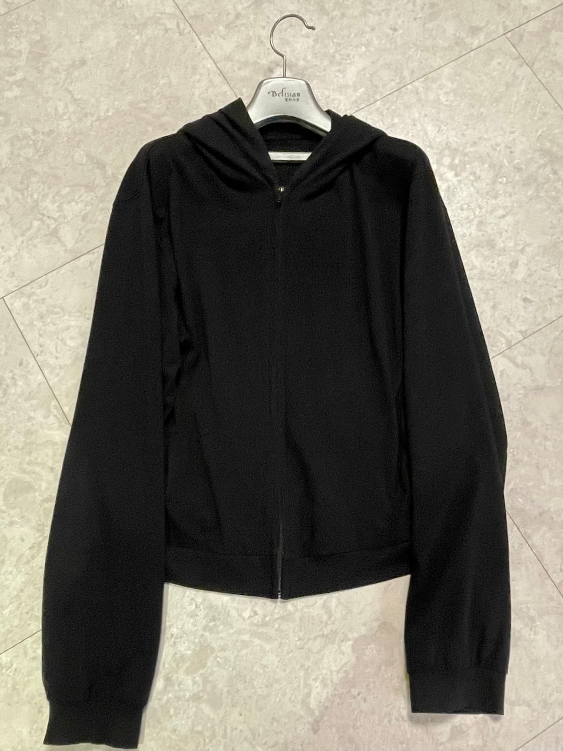 mudule 라운지 후드집업 블랙 3 상품이미지6