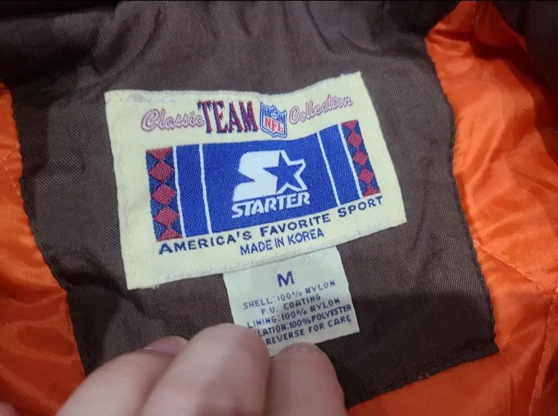 STARTER 클리블랜드 브라운스 올드스쿨 점퍼 상품이미지6