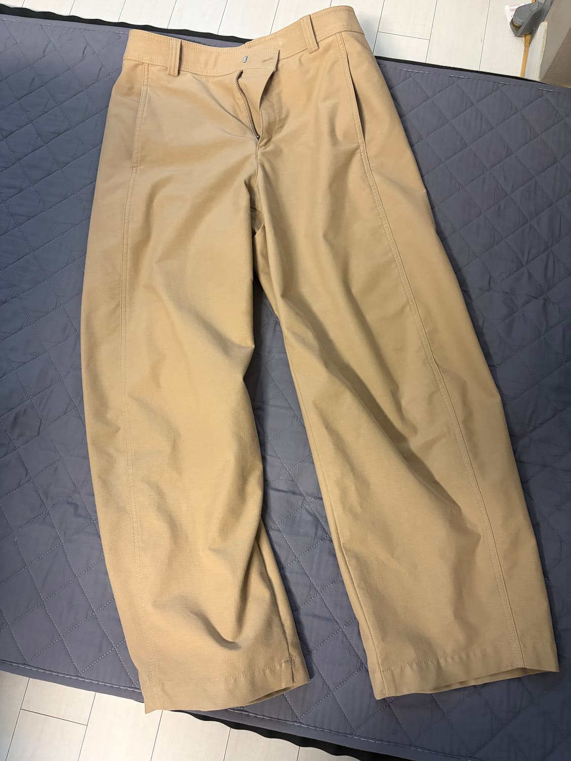 [S] 저지베럴레그팬츠 베이지 상품이미지1