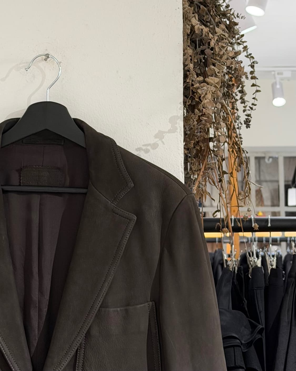 프라다 브라운 롱 포켓 스웨이드 자켓 상품이미지3