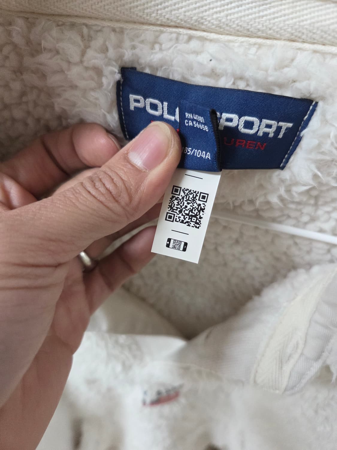 폴로 플리스 반집업 XL 상품이미지4