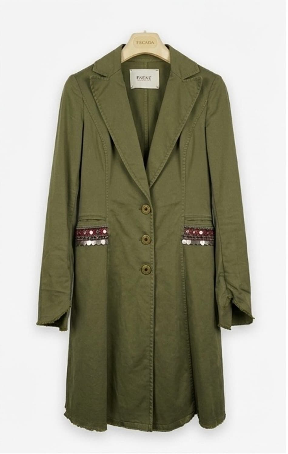 [이태리 명품] 바자 디럭스(BAZAR deluxe) 롱코트 상품이미지1