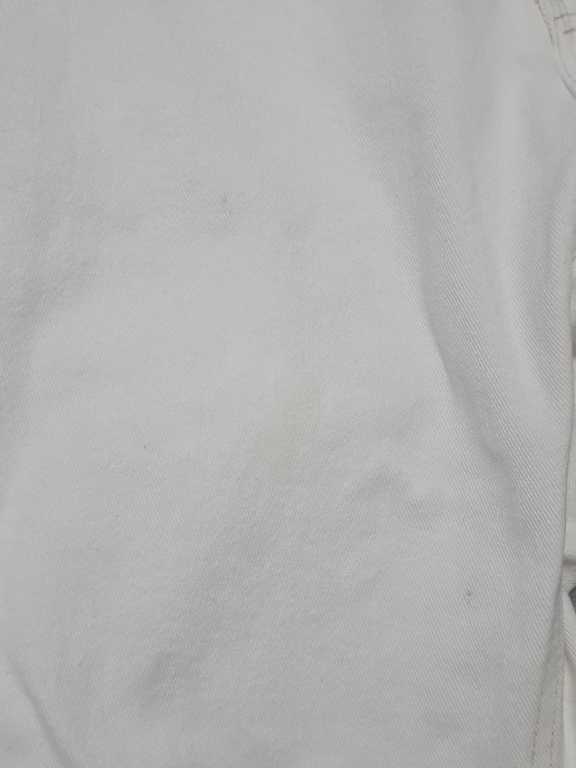 한섬 타임 화이트 데님 팬츠 일자핏 청바지 31인치 상품이미지6