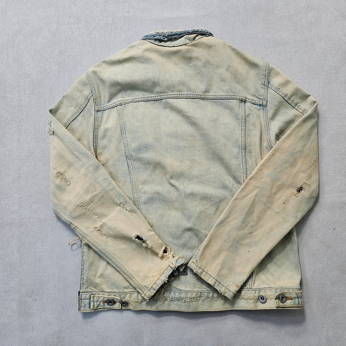 실측확인 빈티지 여성 데님자켓 0320Y 상품이미지2