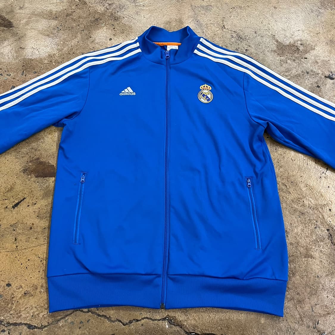아디다스 레알 마드리드 블루 져지 트랙탑 115 상품이미지3