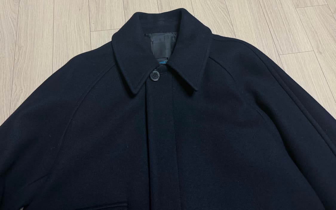 애프터프레이(AFTER PRAY) 발마칸 코트 네이비 L 상품이미지3