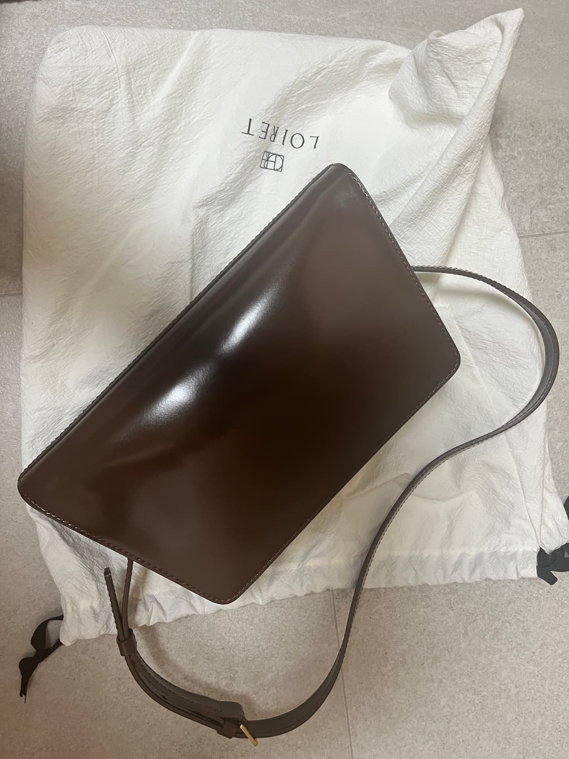 루아레 미로 숄더백 브라운 상품이미지3