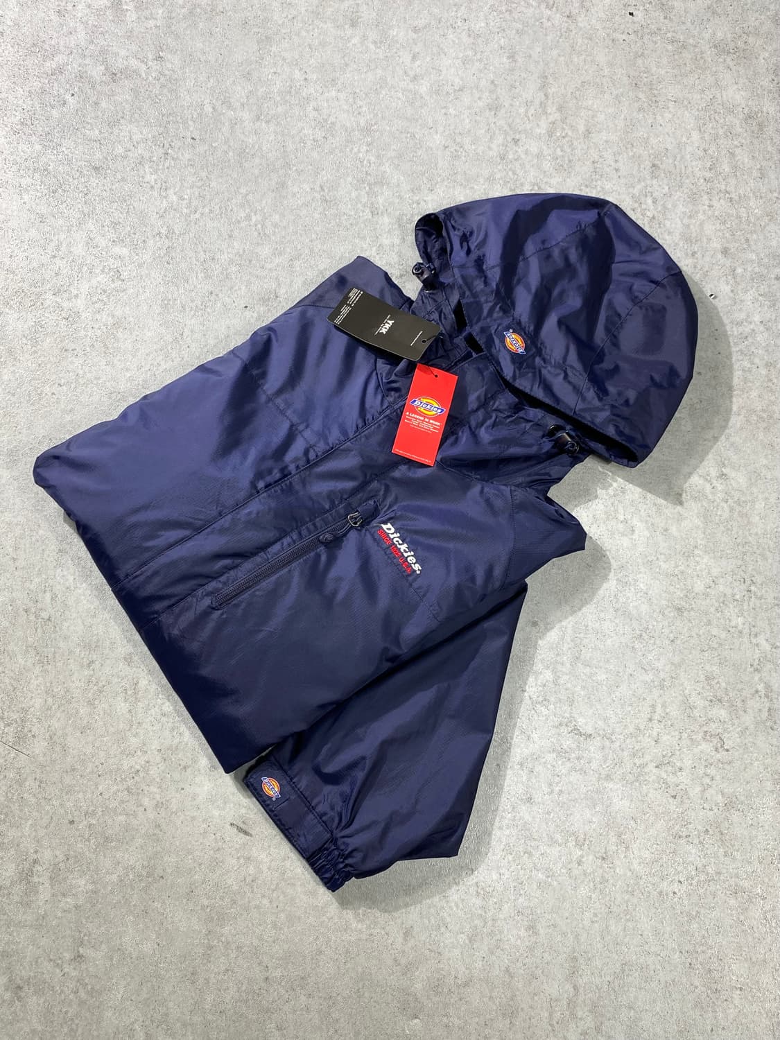 [L] Dickies 디키즈 네이비 윈드브레이커 상품이미지1