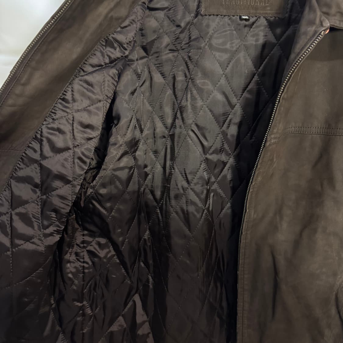 올젠 누빔안감 소가죽 자켓 상품이미지6