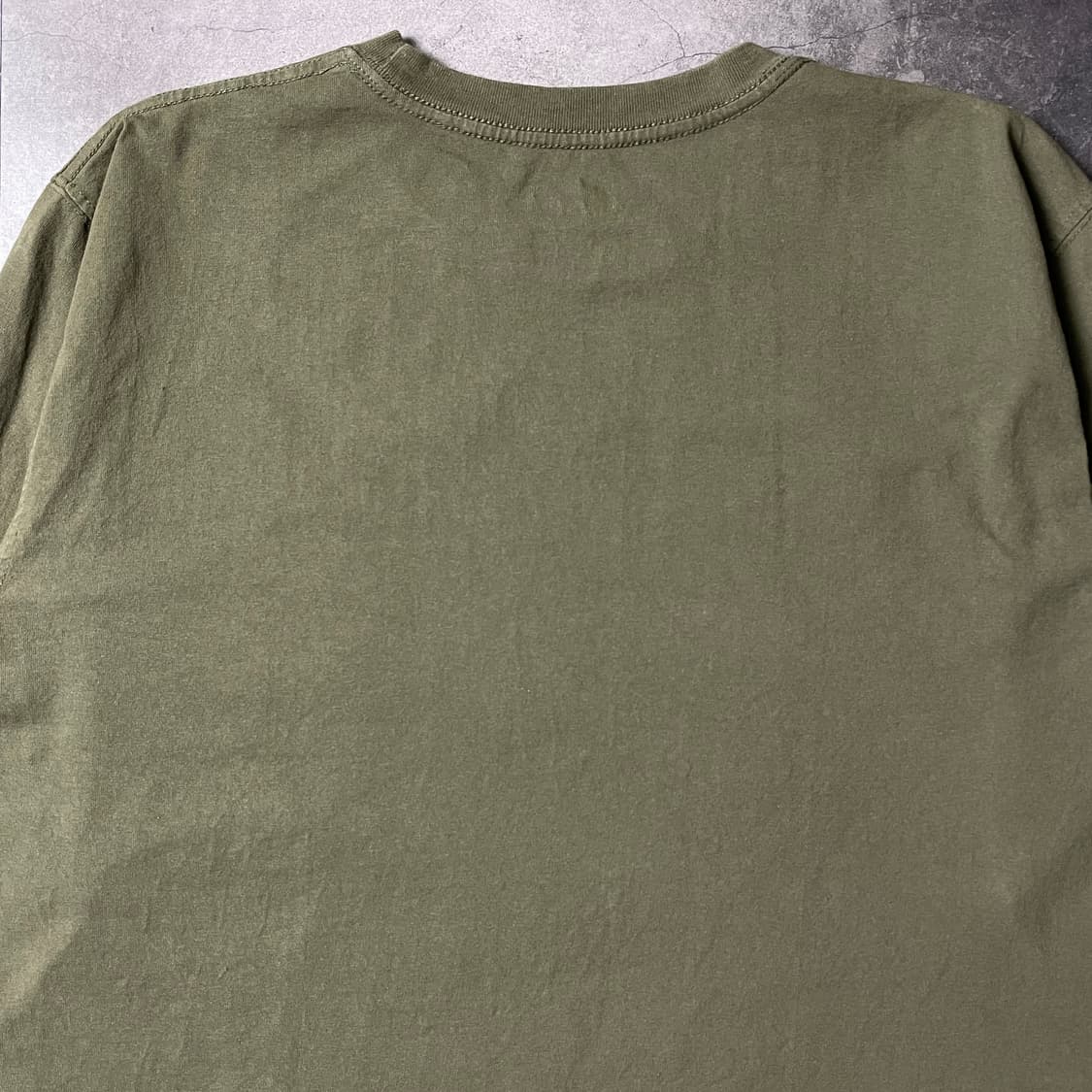DICKIES 디키즈 빈티지 카키 시보리 긴팔 티셔츠 A00888 상품이미지7