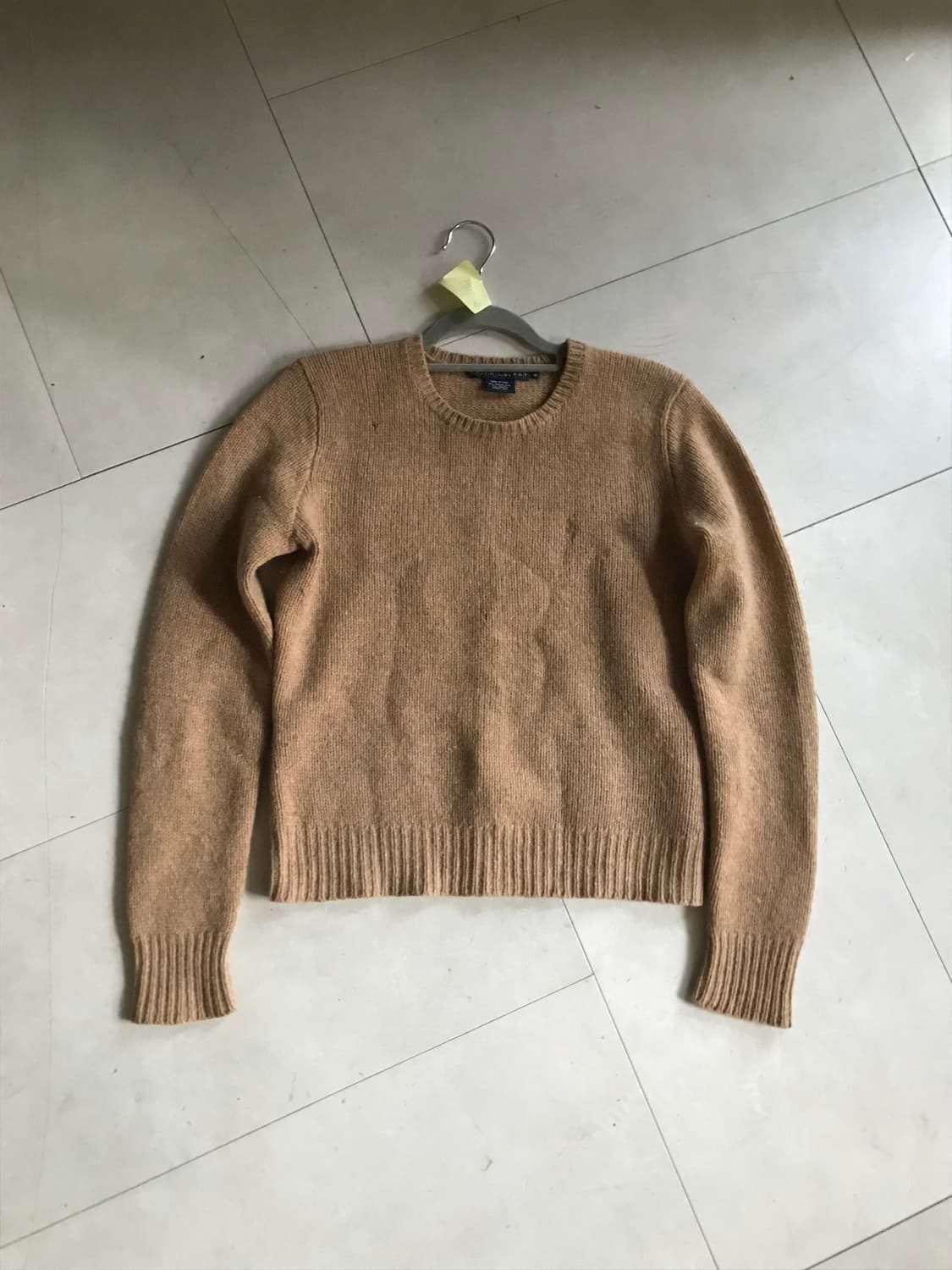 폴로 베이지 보카시 니트 상품이미지6