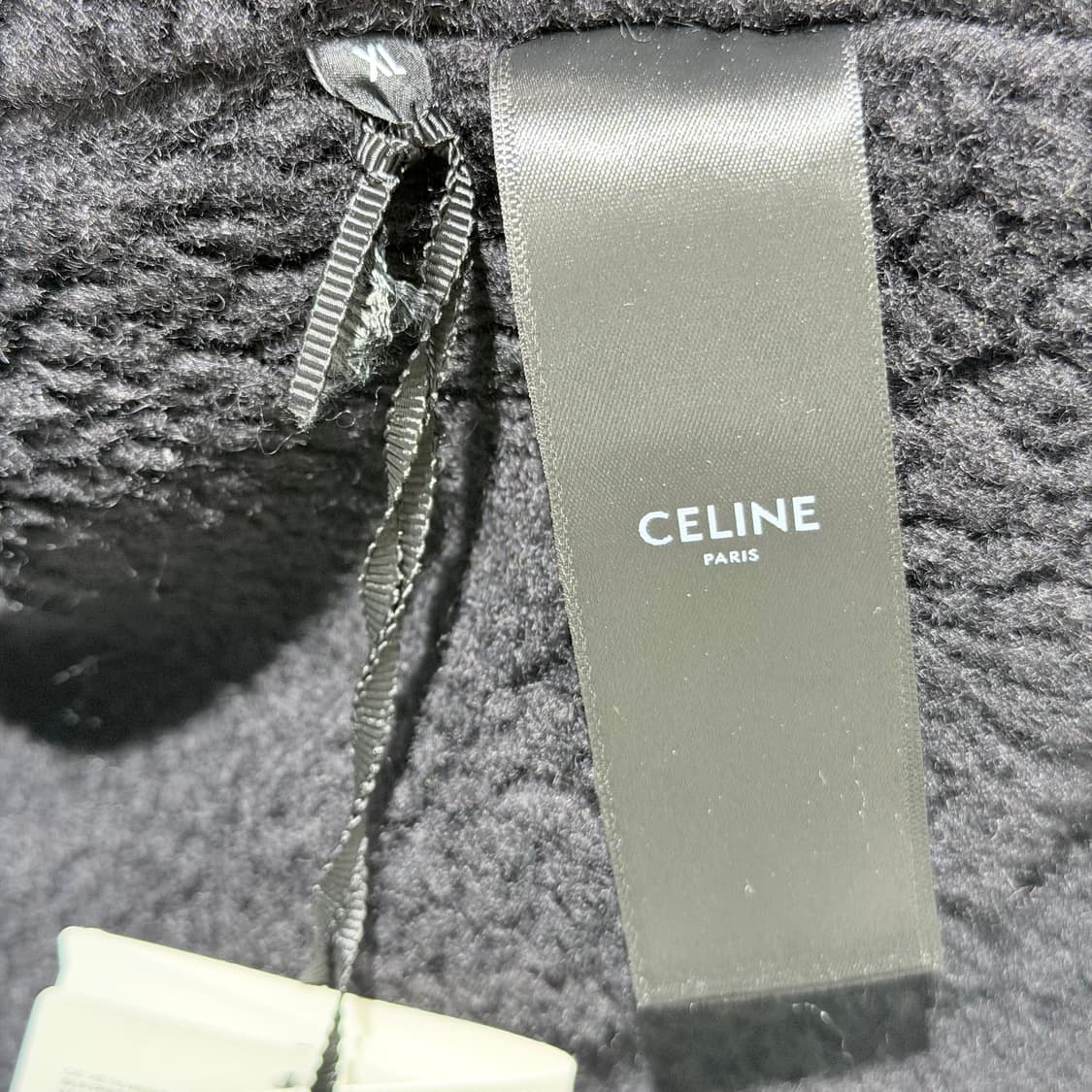 (A+/XL) / 셀린느 시퀀 로고 데님 트러커 봄버 블루종 자켓 상품이미지5