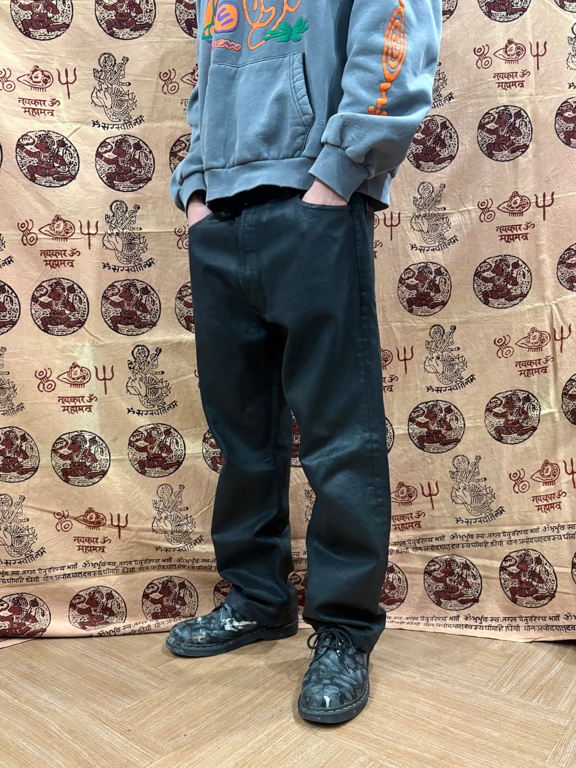 80s Levis 501 왁스 진 상품이미지2