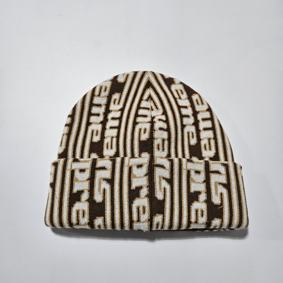 슈프림 버티컬 로고 비니 탄 상품이미지2