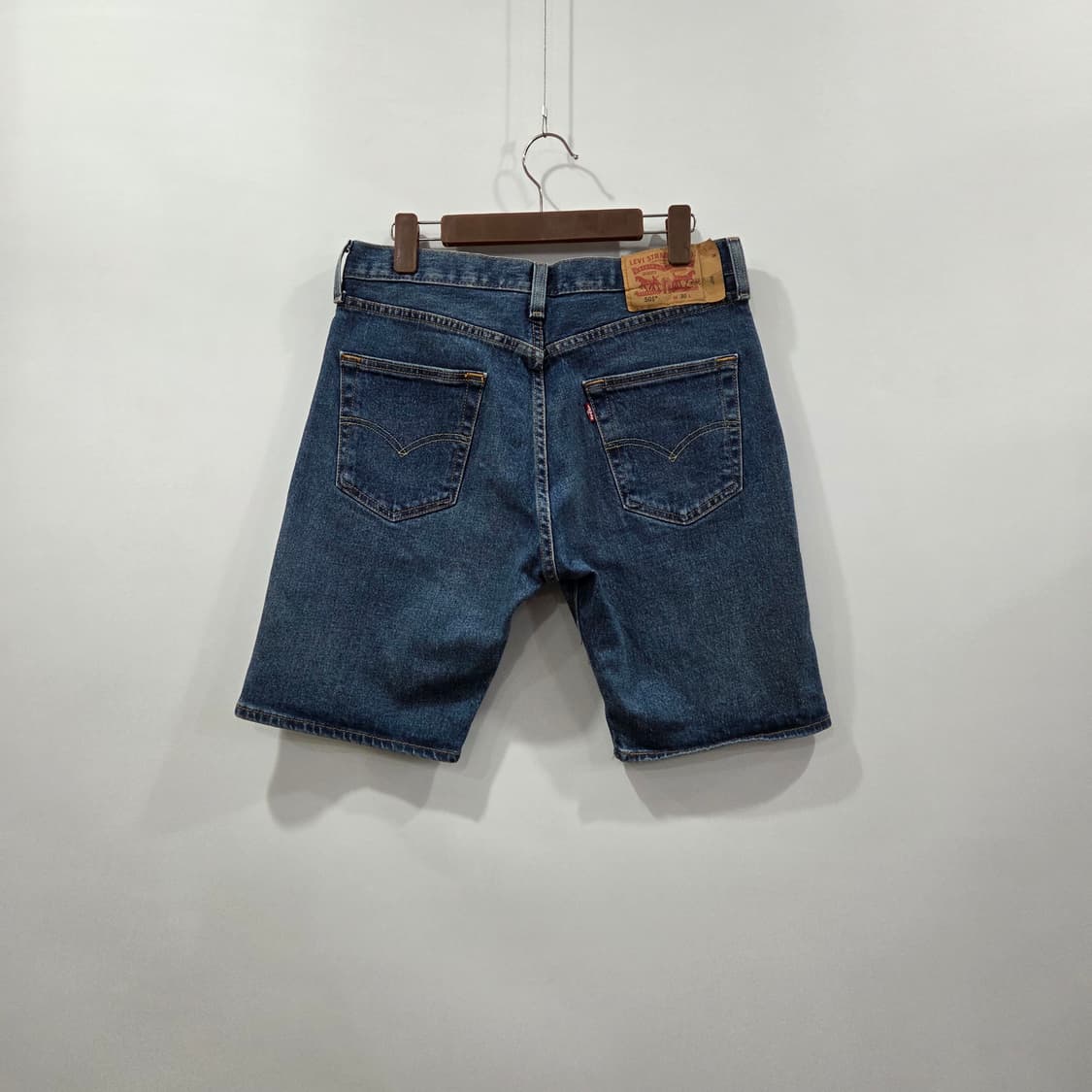 리바이스 데님 반바지 501 중청 30 상품이미지2