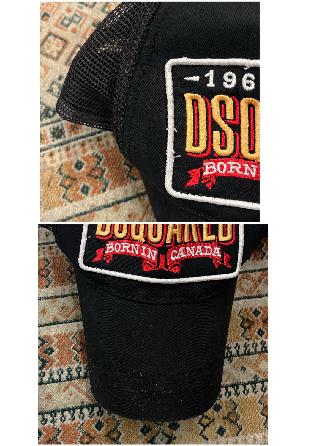 디스퀘어드2 트러커 볼캡 블랙 #csz3437 상품이미지10