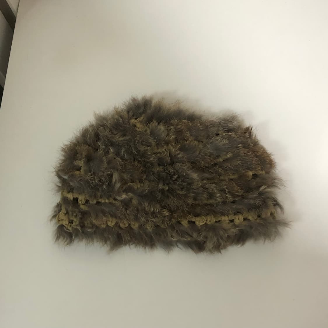 빈티지 퍼 털 비니 모자 상품이미지2