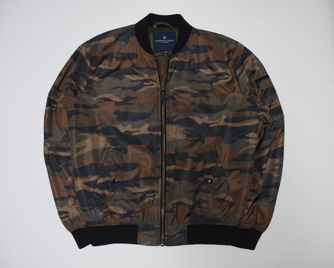 아메리칸 이글 카모 항공점퍼 S 상품이미지2