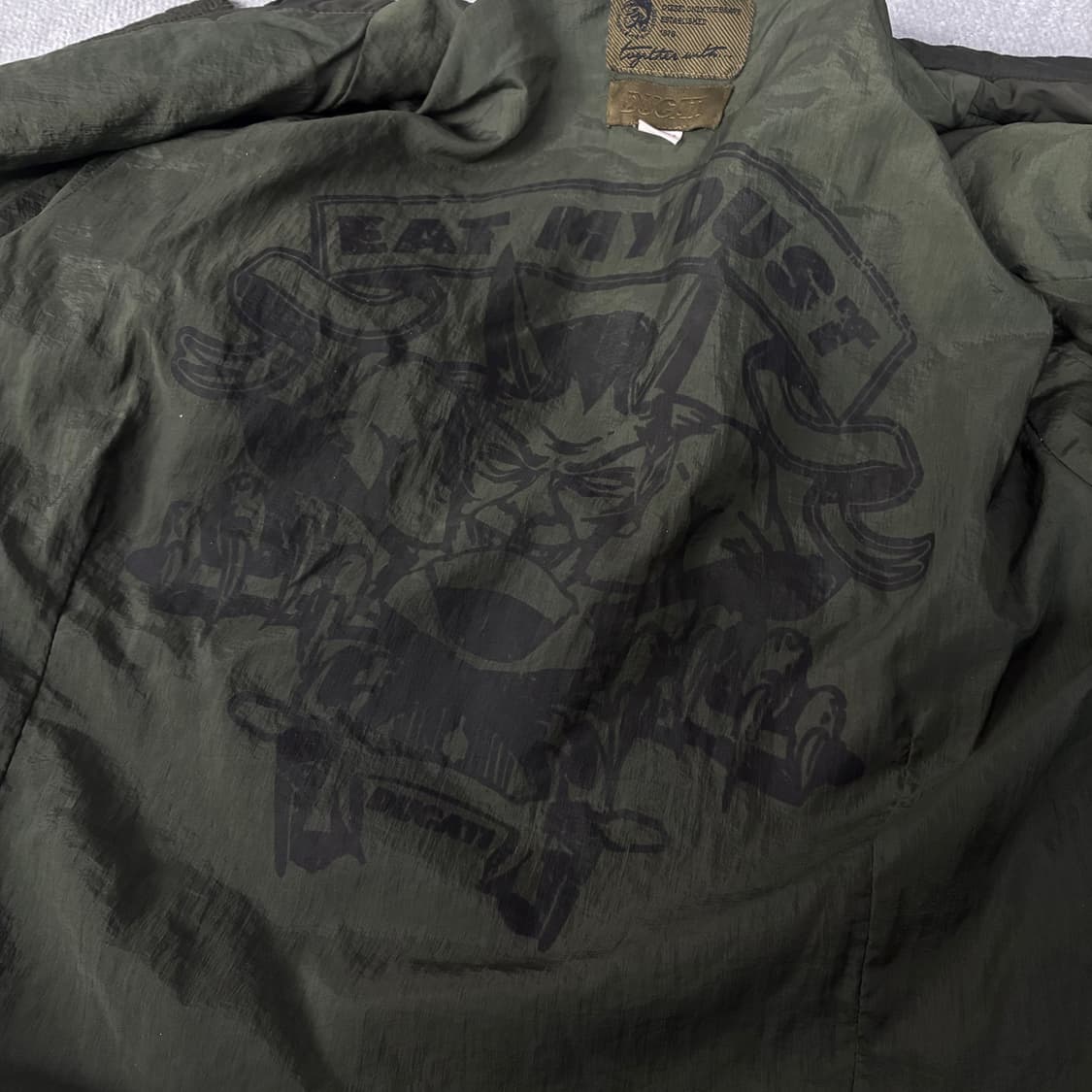 디젤 카키 봄버 자켓 m 상품이미지3