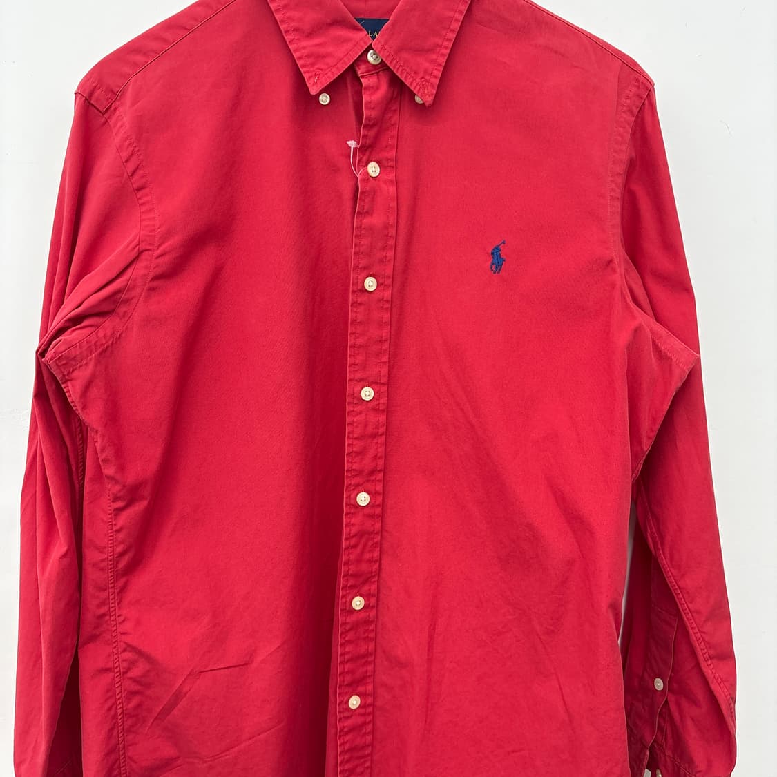 폴로 랄프로렌 레드 셔츠 남성 M 상품이미지2
