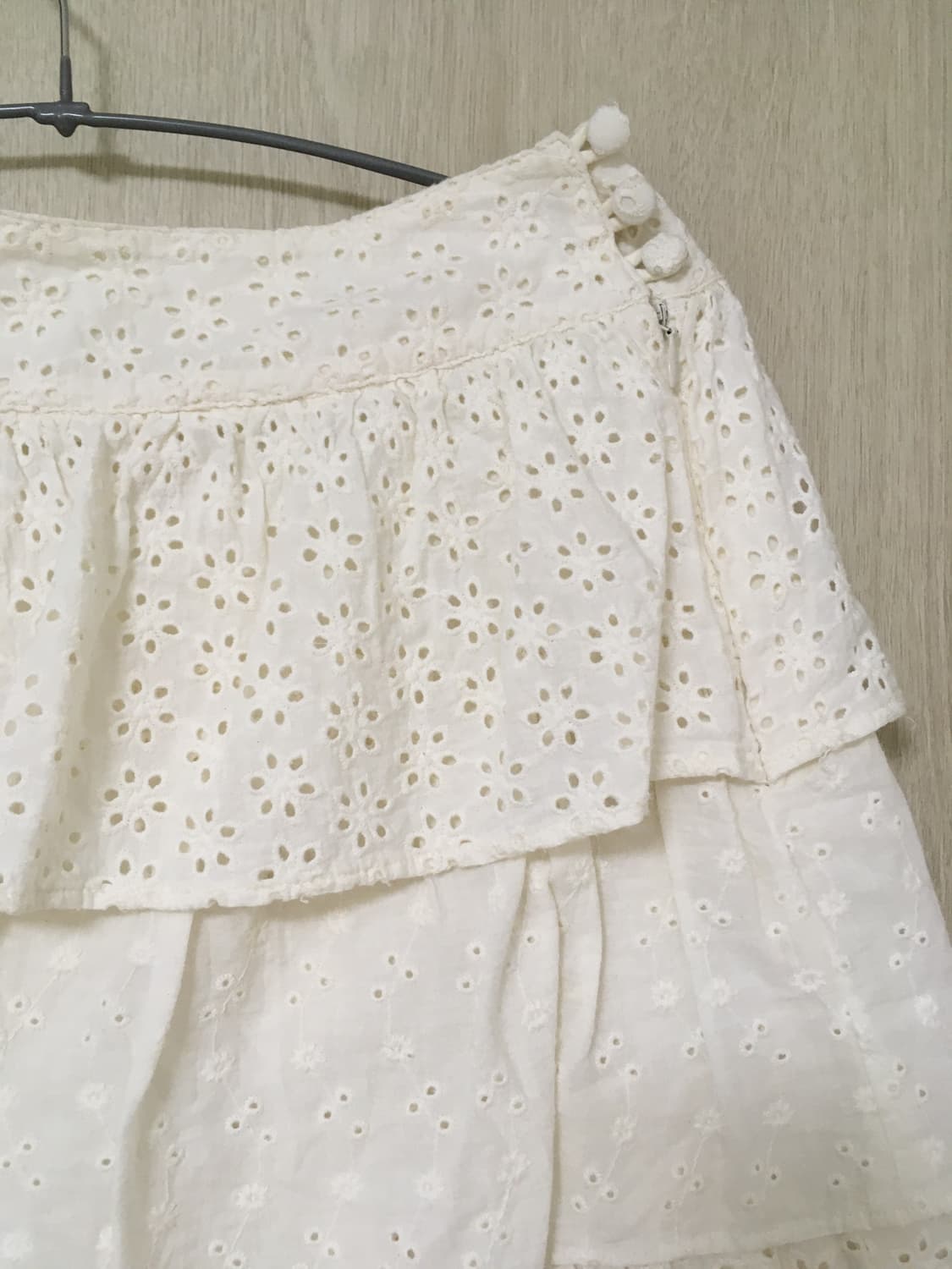 봄 모리 캉캉 미디 스커트 상품이미지2