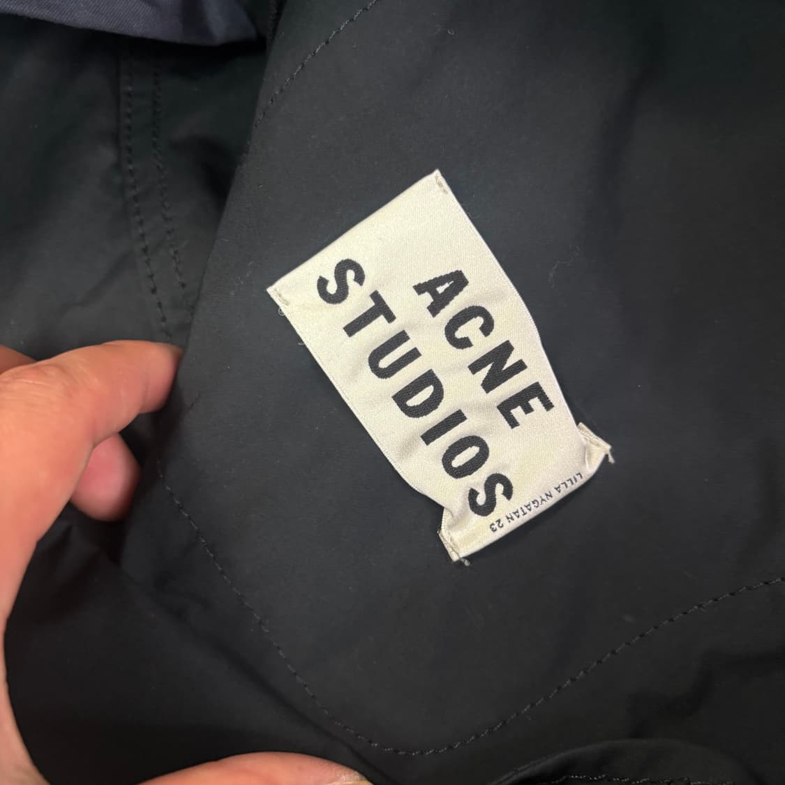 100 아크네스튜디오 코튼 싱글 코트  상품이미지5