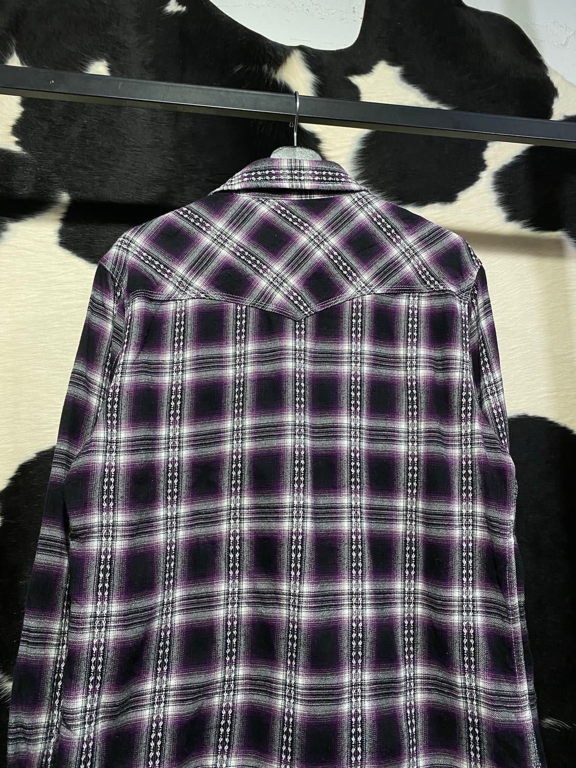 Freude 다이아몬드 문양 디테일 웨스턴 셔츠 상품이미지7