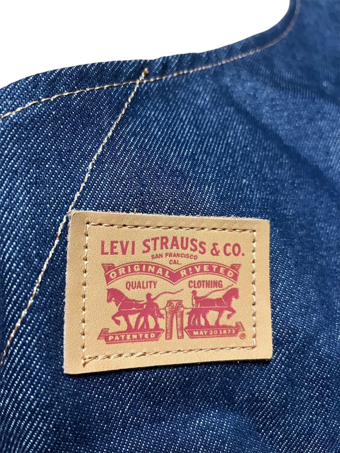Levis Denim Apron 리바이스 데님 앞치마 상품이미지4