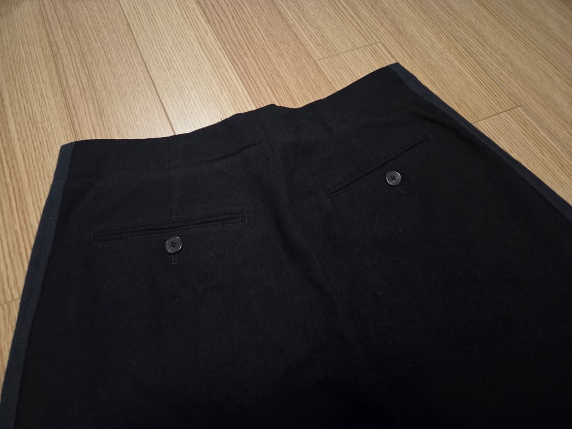 타임 옴므 사이드 라인 포인트 세미 와이드 슬랙스   상품이미지3