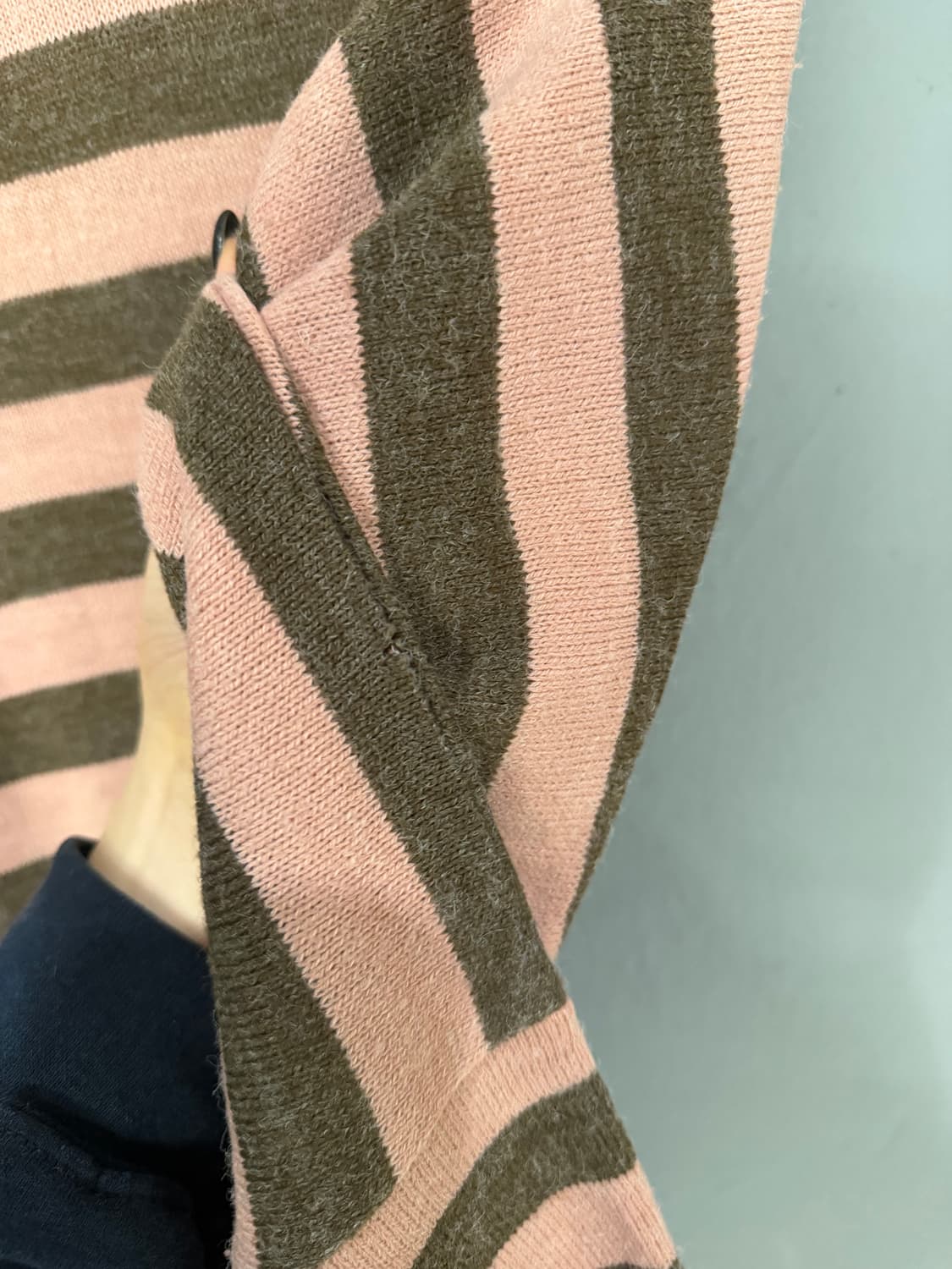 🍓 & 🍫 stripe pattern long sleeve 상품이미지9