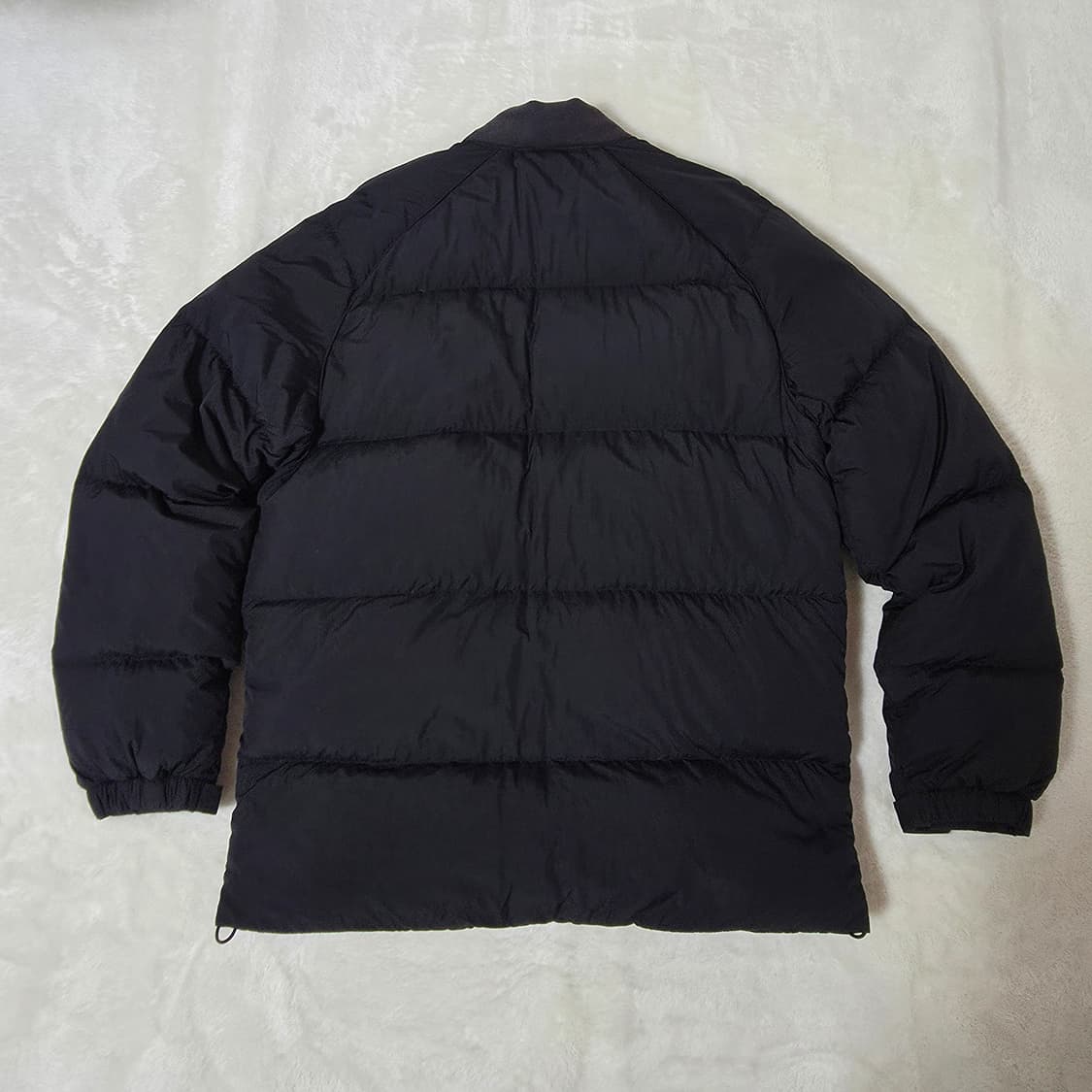 (100)아디다스 오리지널 삼선 다운 패딩 점퍼 블랙 상품이미지3