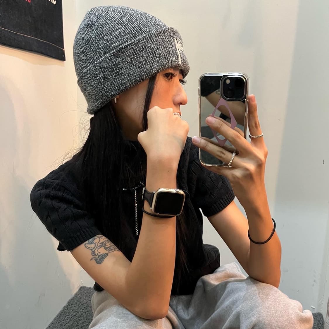 Stussy Marled Stock Cuff 비니 상품이미지9