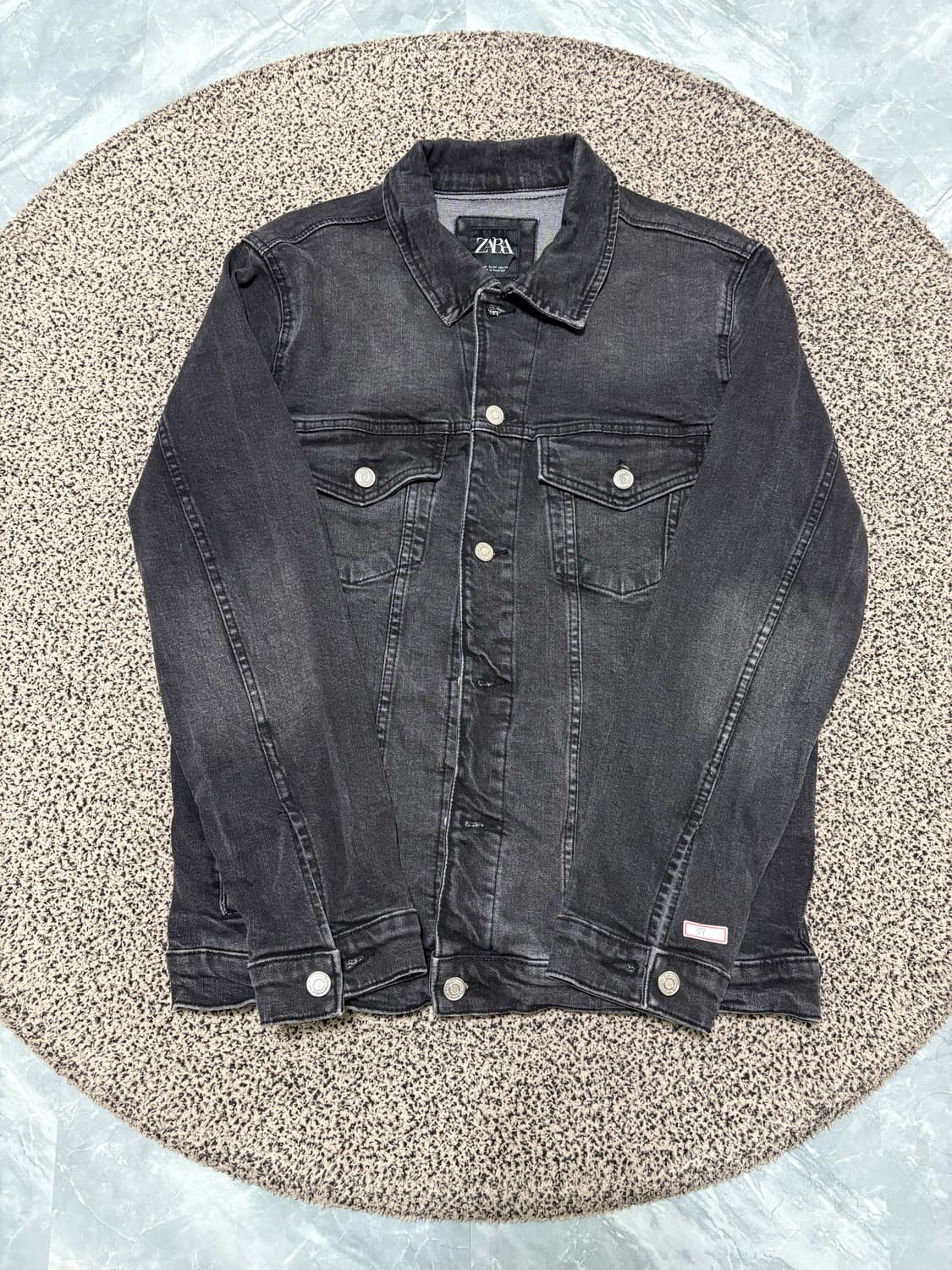 자라 흑청 데님 자켓 상품이미지1