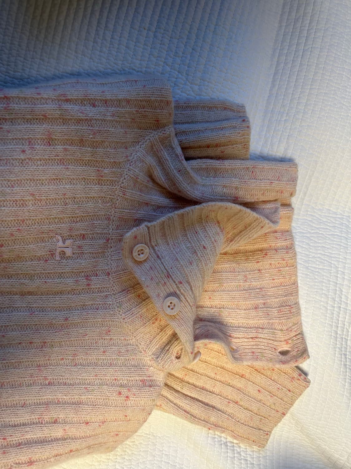 꾸레쥬 핑크 폴라 상품이미지1