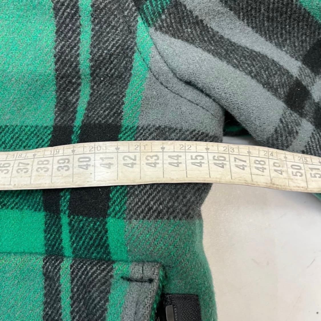 디젤 체크 봄버자켓 상품이미지2