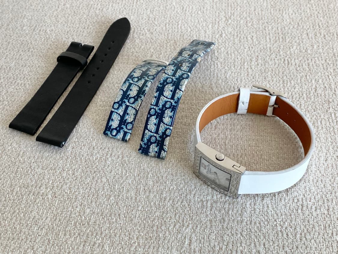 크리스찬 디올 마리스 화이트 자개 다이얼 쿼츠 상품이미지7