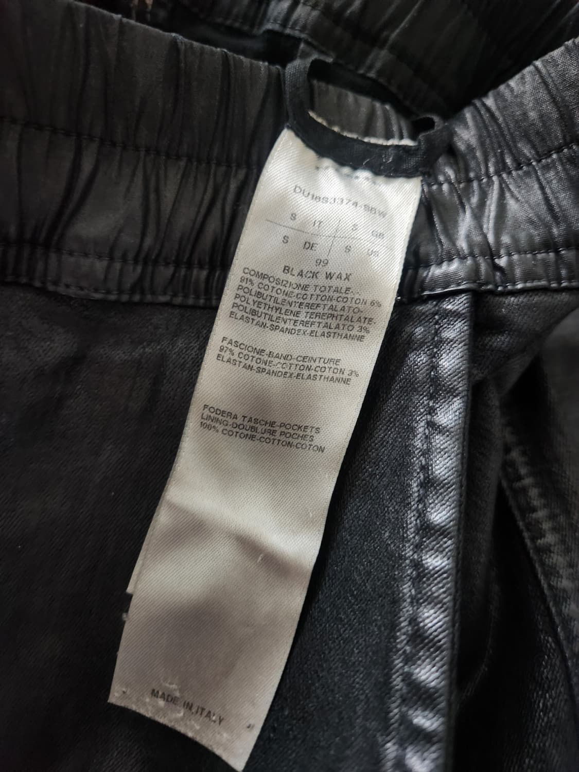 Rick Owens Waxed Coating Saruel Pants 상품이미지10