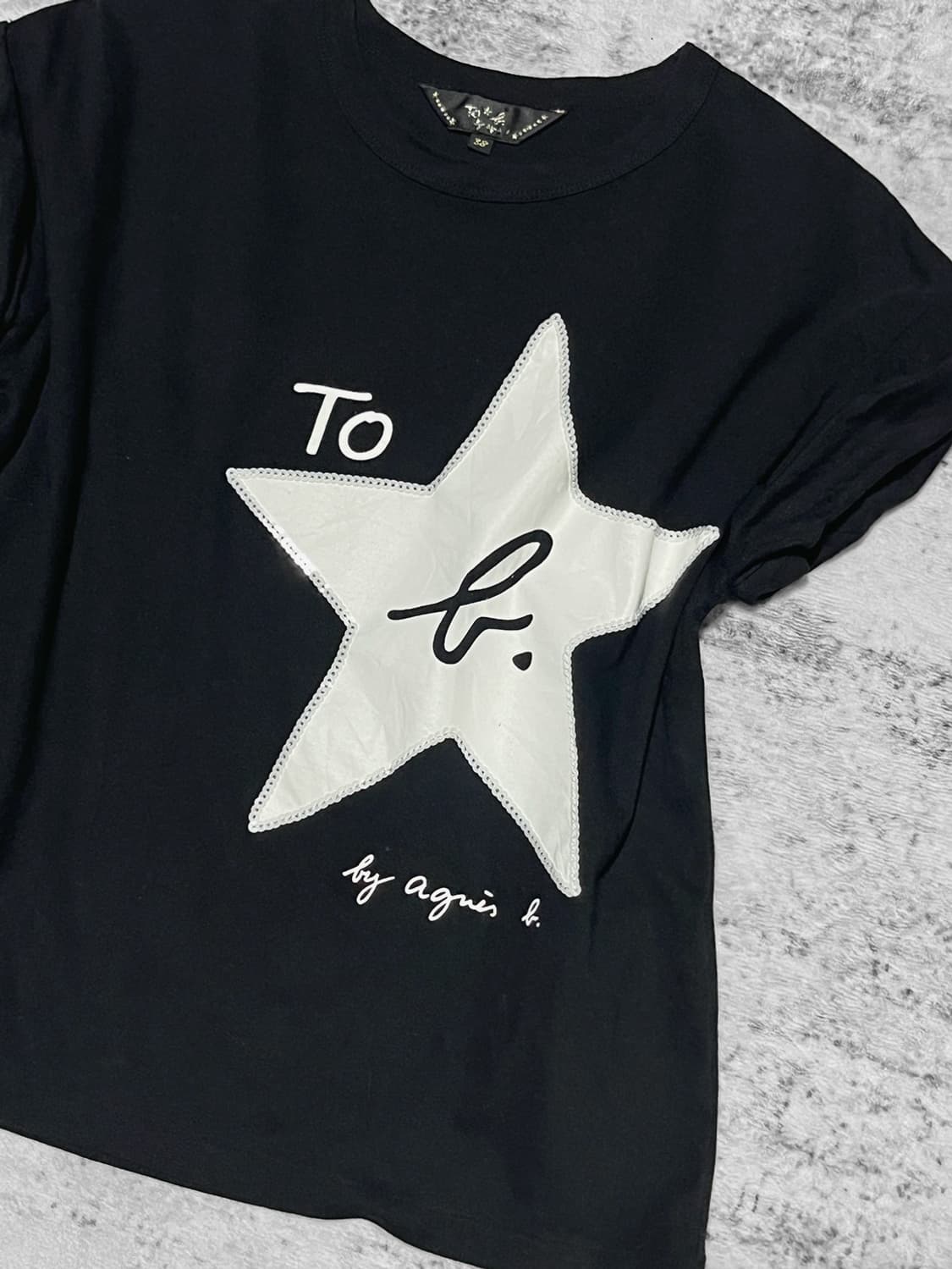 (agnès b) 00s sequin star t  상품이미지2