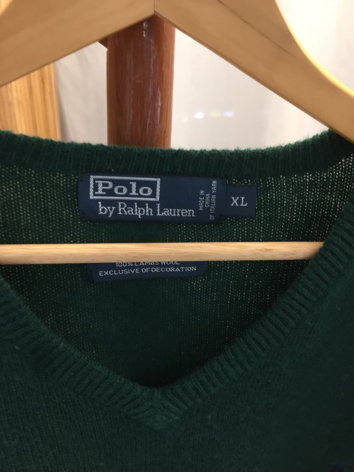 (MAN) 폴로랄프로렌 니트 XL  상품이미지4