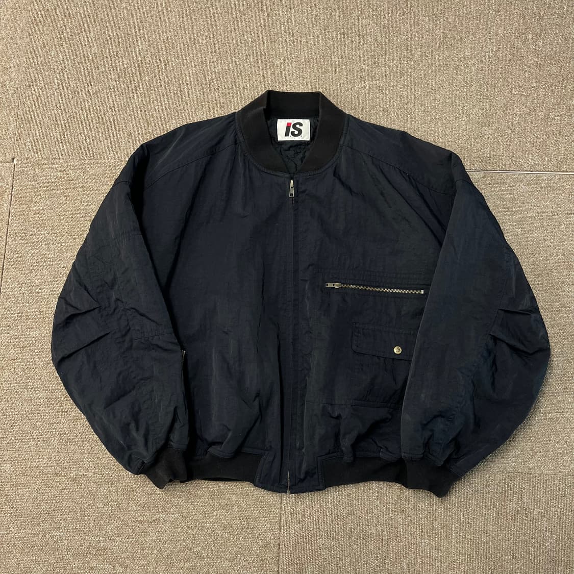 이세이미야케 80‘s 봄버 자켓 상품이미지4