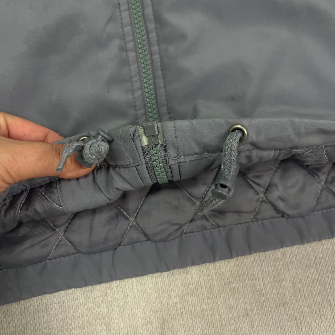 100 00s 아디다스 올드스쿨 바람막이 점퍼 상품이미지5