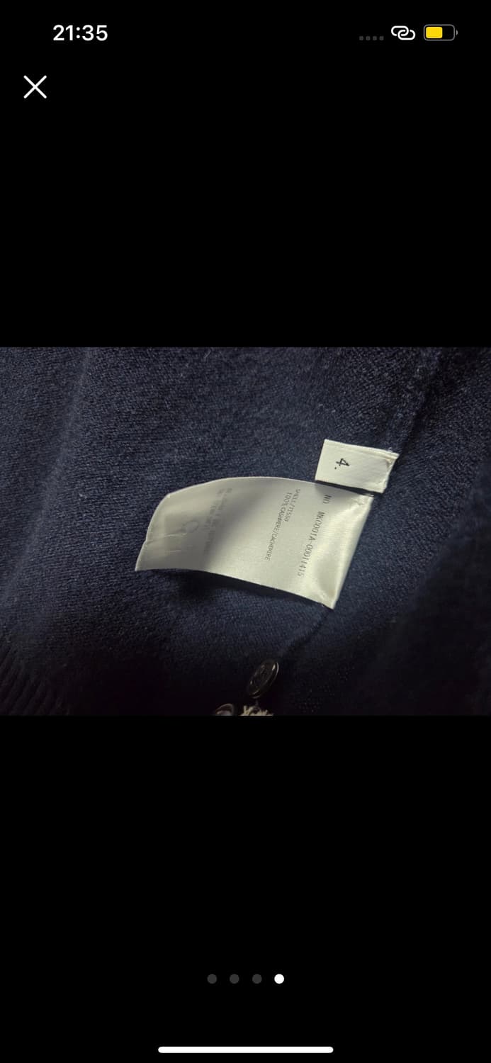 톰브라운 캐시미어 가디건 4 팝니다 상품이미지3